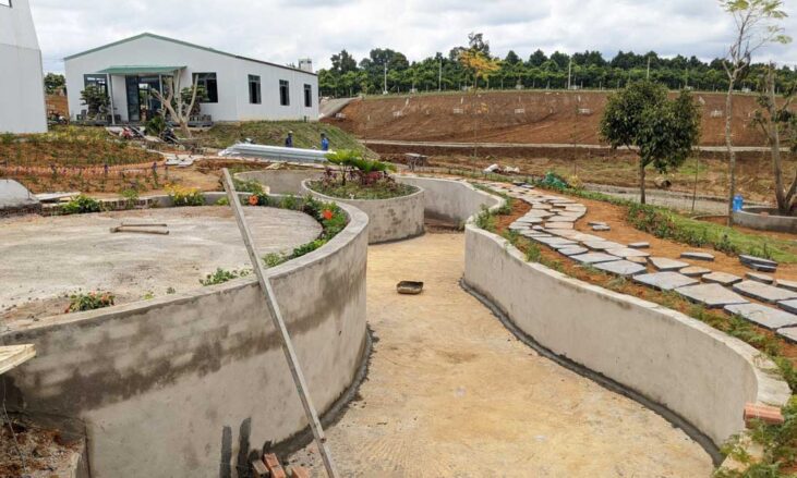 Hinh anh thi cong thuc te Sky Garden Bao Loc