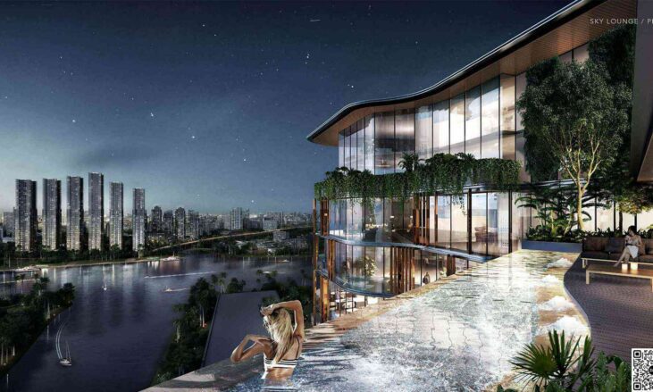 Vinhomes Lotus Migga Thủ Thiêm Quận 2 tầm nhìn tiện ích Dự án căn hộ chung cư hạng sang The Skye Thủ Thiêm Quận 2