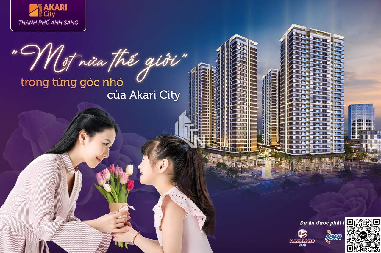 khu đô thị dự án Akari City Nam Long 