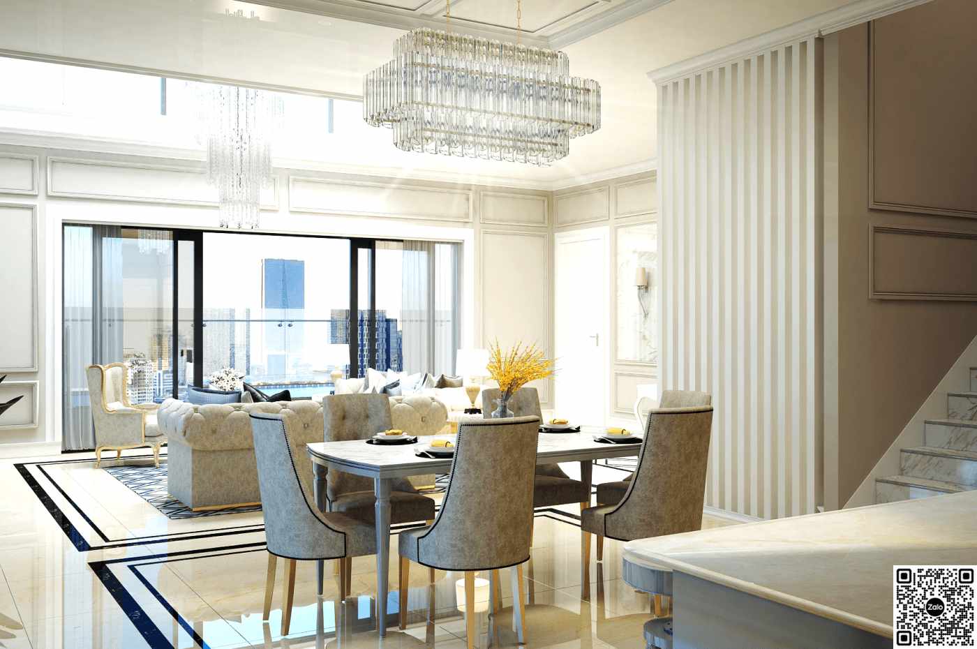 Cardinal Court Quận 7 căn hộ bàn giao tại dự án Essensia Sky Nhà Bè