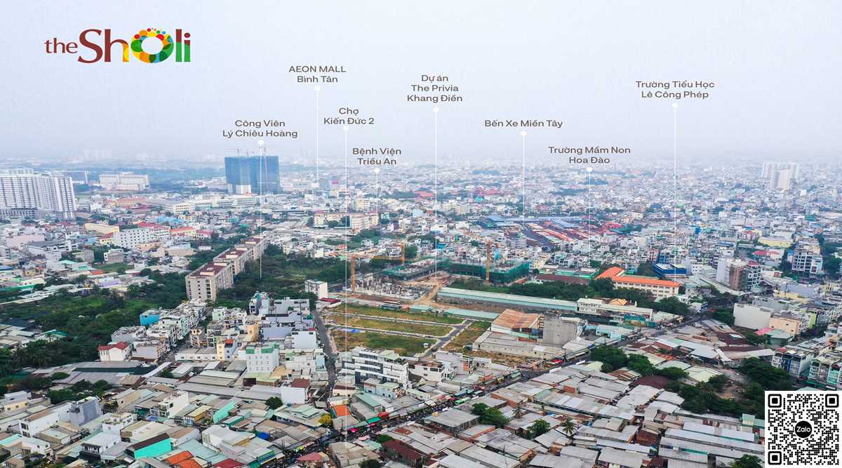 Nhà phố The Sholi Bình Tân