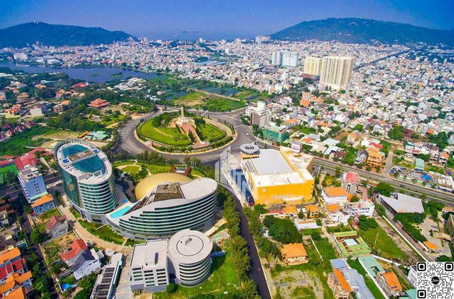 Diện mạo TP. Vũng Tàu, tỉnh Bà Rịa - Vũng Tàu ngày càng văn minh, hiện đại. Ảnh: VGP/HC