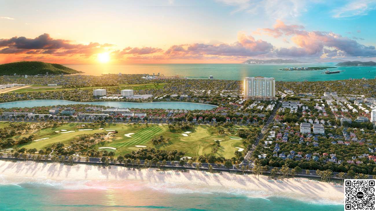 Vị trí liền hồ, cạnh biển, gần sân golf, tầm nhìn ra núi, mang Vung Tau Centre Point đến gần hơn với vẻ đẹp hoàn mỹ của thiên nhiên