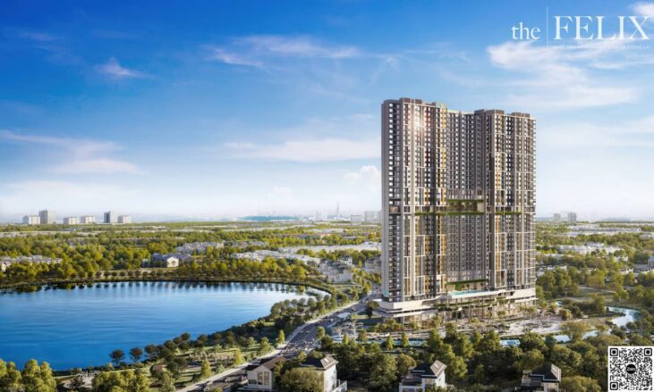 Phối cảnh tổng thể dự án The Felix Thuận An