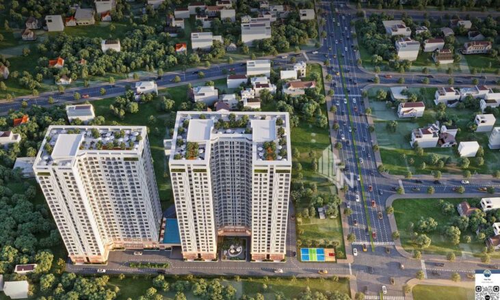 Phối cảnh tổng thể dự án Stown Gateway Thuận An Bình Dương