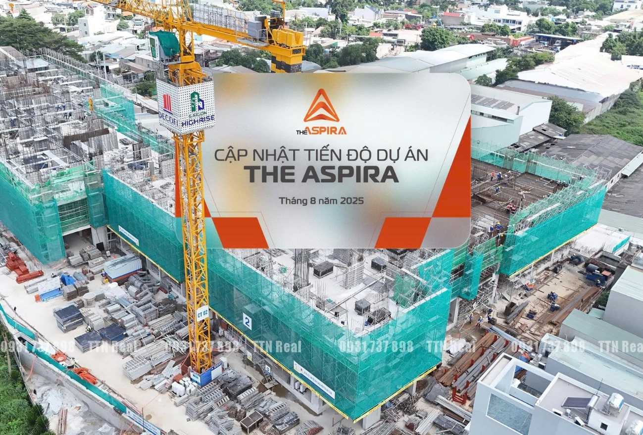 tiến độ dự án The Aspira