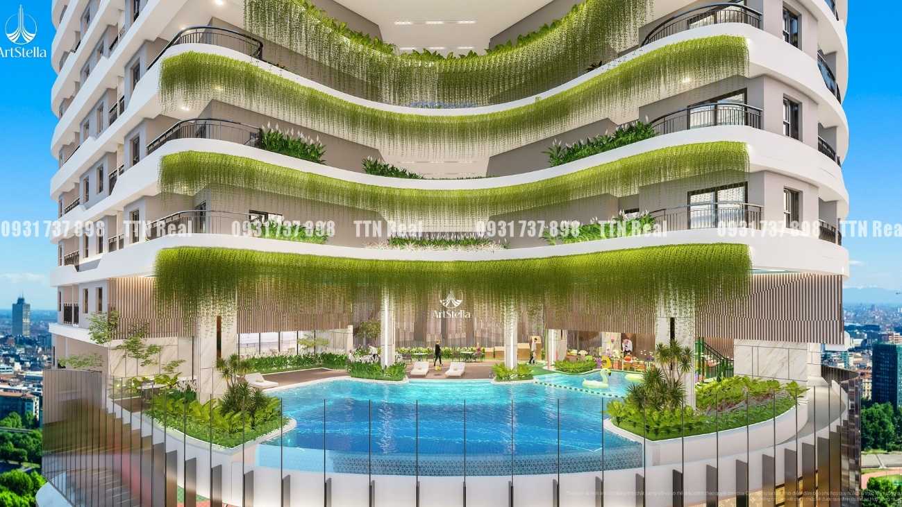 ArtStella tiện ích hồ bơi dự án ArtStella