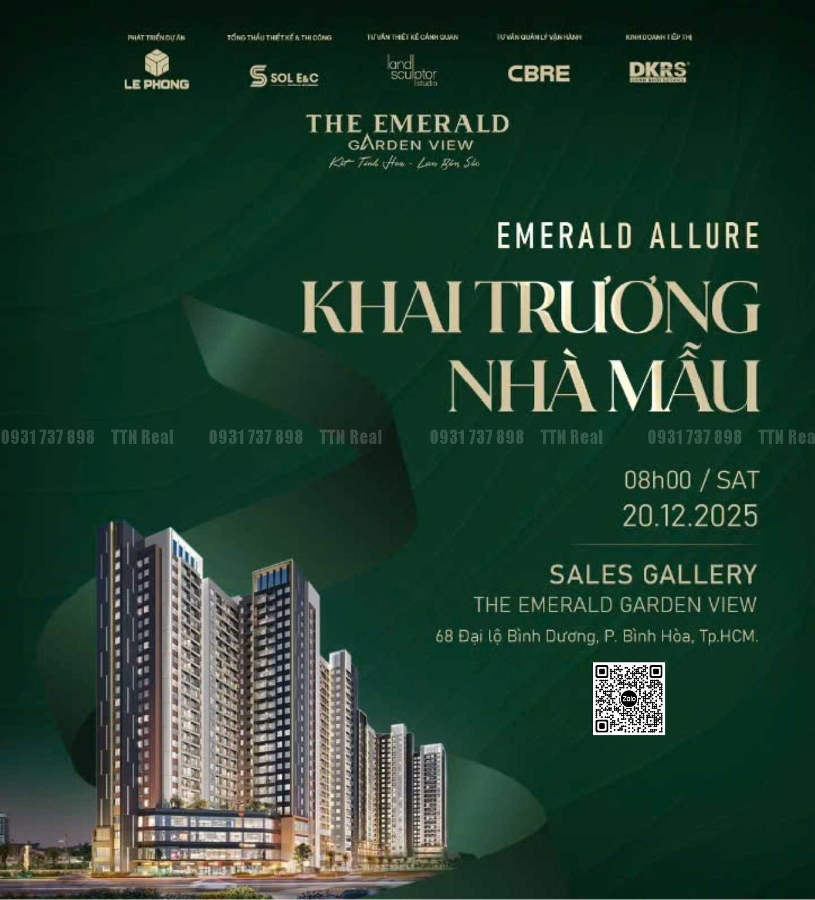 Green Tower Green Skyline tbs land