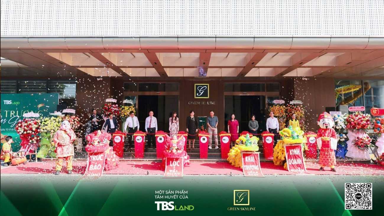 khai trương Sales Gallery Green Skyline
