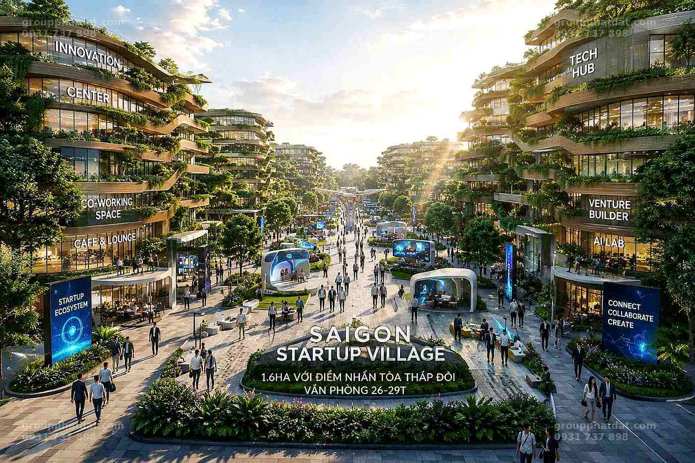 dự án Vinhomes Saigon Park – Hóc Môn.