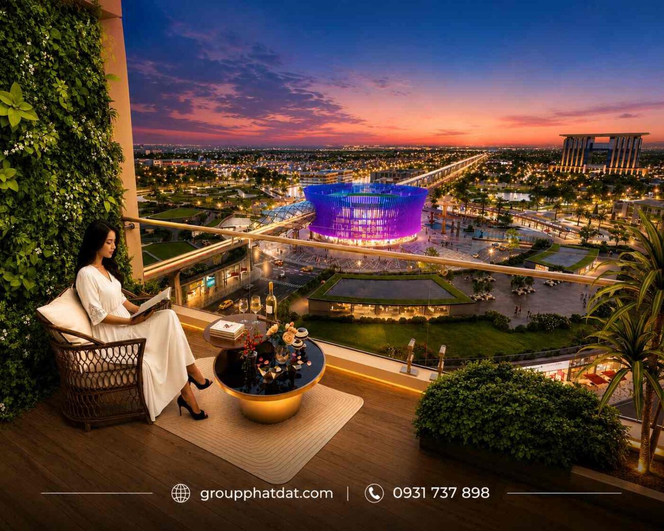 Nam Mekong Grand Plaza Công ty Cổ phần Tập đoàn Nam Mê Kông
